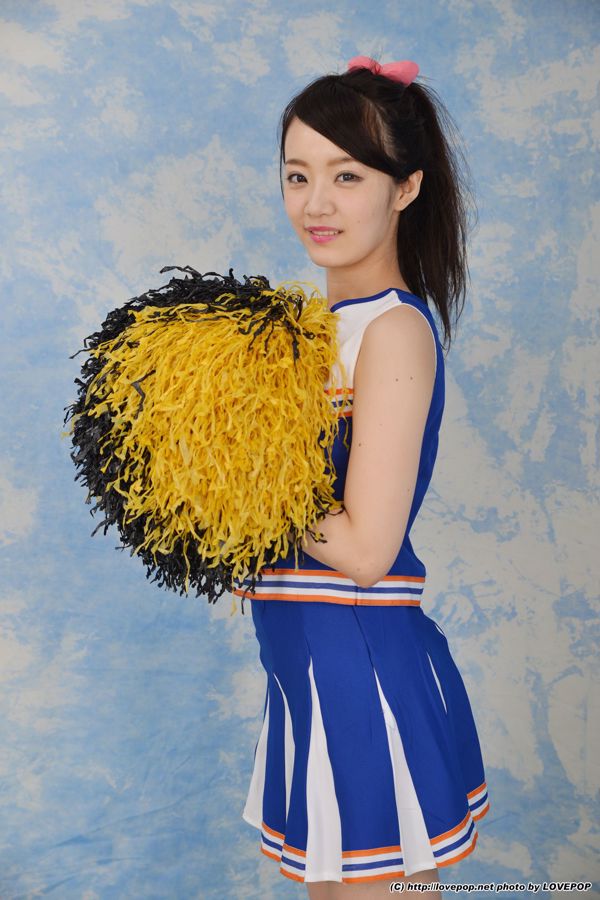 Nene Ozaki 尾崎ねね Cheerleader Beautiful Girl Set5 [LovePop]