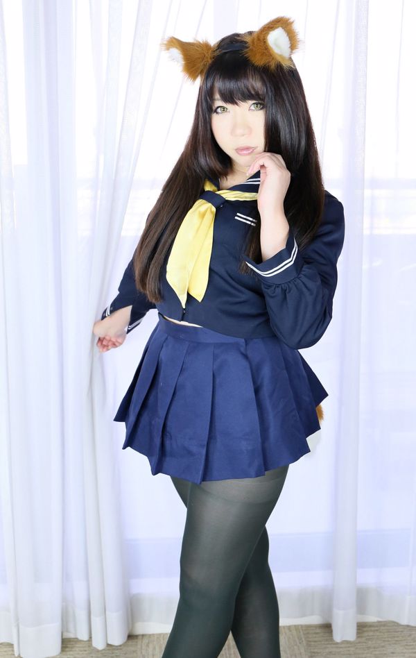 Rei Higurashi (Rin Higurashi) [Miembro de la primera generación del Kitsune Fox Club] School Girl [Higurashi Planning]