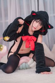 [Zdjęcie gwiazdy internetowej COSER] Bloger anime Mime Mimei - czarny kot～Mimi～