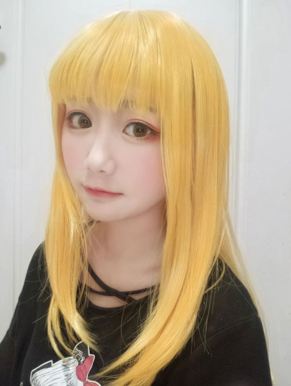 [Cosplay photo] Anime blogger Xianyin sic - yellow hair sister