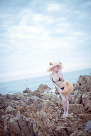 [Foto COSER celebrità di Internet] Zhou Ji è un simpatico costume da bagno Xiaoyu da coniglietto