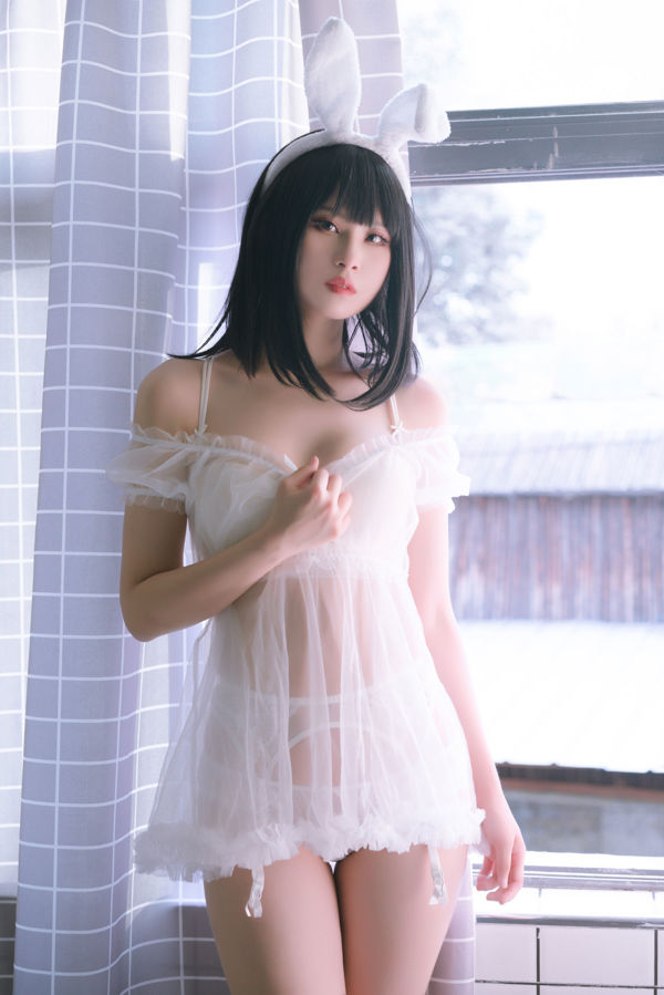 [Bienestar COS] Anime Blogger Tian Lulu - Conejo blanco romántico
