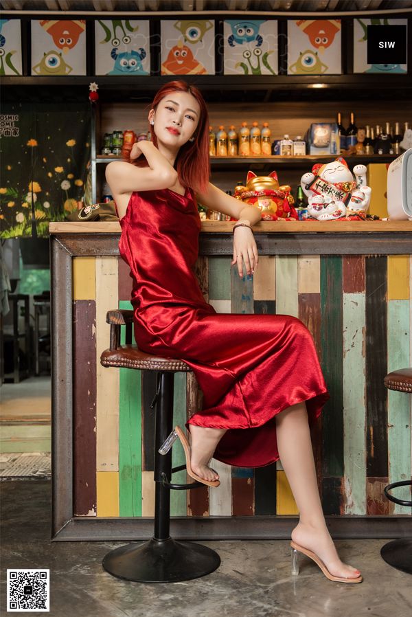 [Sven Media SIW] Yue Yue "Red Dress with Flames"