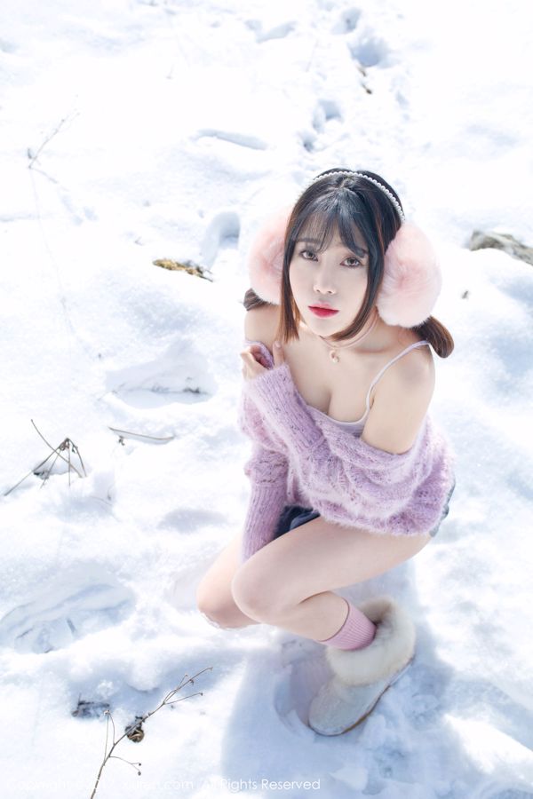 Doudoujing Youlina "Winter Snow Human Photography" [Xiuren] No.720