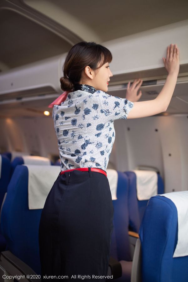 [Hideto XiuRen] nr 2206 Lu Xuanxuan „Nocna stewardessa”