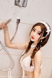 [秀人XIUREN] No.2037 Betty Lin Zixin "A vivid wet body in the bathroom"