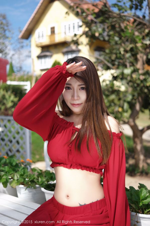 Vetiver Jia Baoer "Thailand Travel Shooting" Long Skirt Goddess Series [秀人网XiuRen] No.303