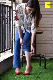Guang Yan "Jeans, nuevos modelos y tacones rojos" [Wei Siqu Xiang IESS] Silk Foot Bento 224