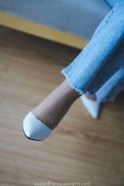 [Silk SIEE] Giày cao gót màu trắng No.471 Wenwen White, lót lụa
