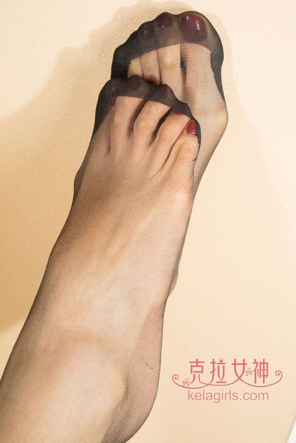 Wei Wei "Black Silk Red Toe" [Kelagirls]