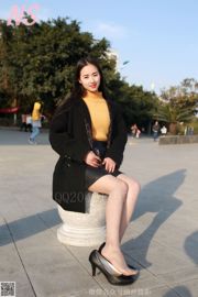Lin Xiaoya "Gonna in pelle e seta di maiale" [Fotografia Nasi] NO.112