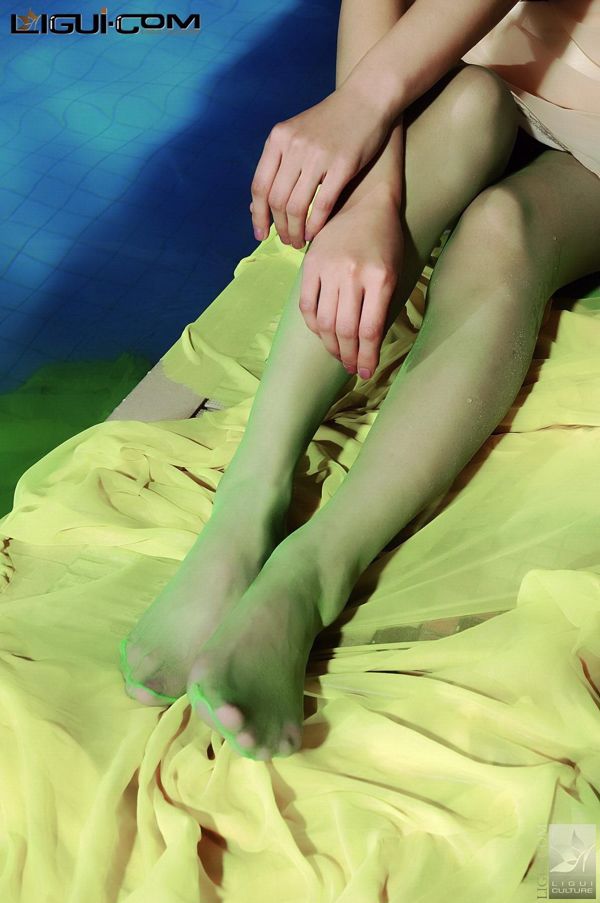 Model 马 鑫 茹 《Mermaid-like image》 [丽柜 LiGui] 丝foot photo