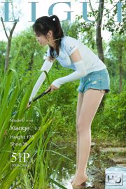 Modello di gamba Xiao Ge "Fishing Silk Foot" [Ligui Liguil] Internet Beauty