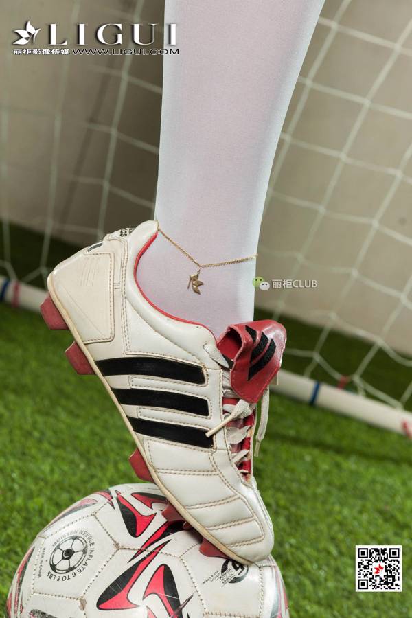 Leg model Xiao Xiao "Football Baby Silk Foot" [丽柜LIGUI] Network Beauty