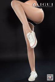 Sorvete de molde de perna "Garota de pé de seda de boxe" [Ligui Ligui] Beleza na Internet