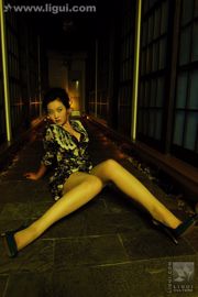 Model Xiao Lulu "Sexy Kitty" [丽 柜 LiGui] Silky Foot Photo Picture