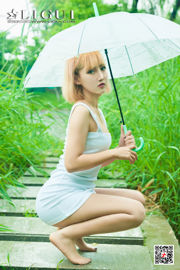 [丽柜Ligui] 网络丽人 Model 小爽 《雨中漫步》
