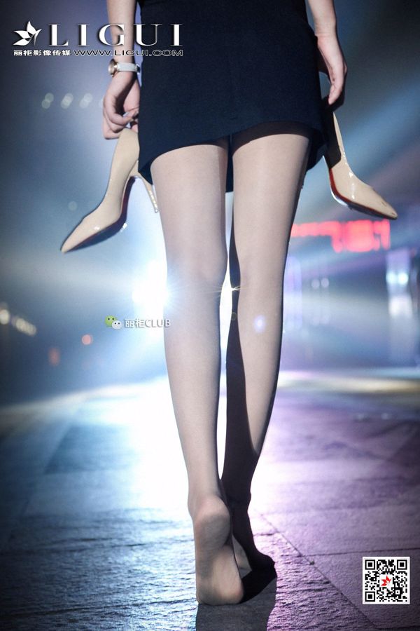 Leg model Ling Ling "Beautiful Legs Night Shot" [Ligui Ligui]
