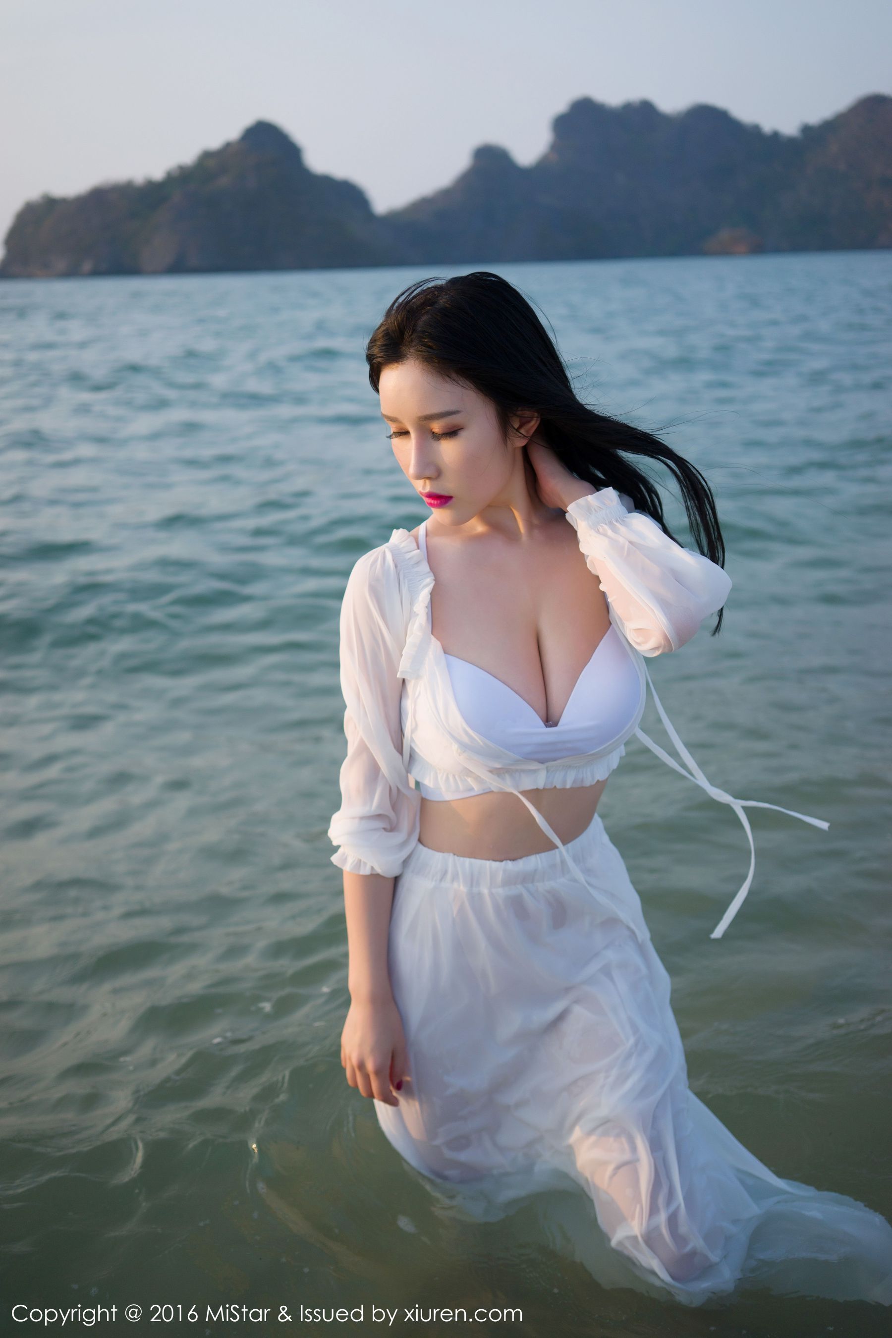 Yu Ji Una "Langkawi Travel Shooting" Váy đi biển + Áo tắm [MiStar] Vol.106 Trang 18 No.b7b0ec