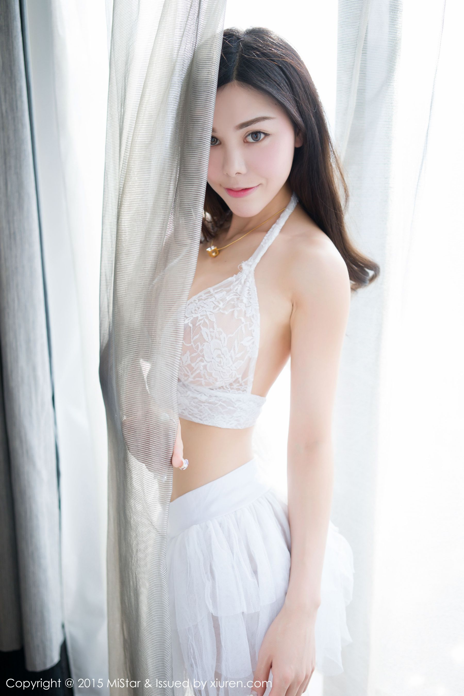 Shen Jiaxi "Lace Wedding Dress + Perspective Knitwear" [MiStar] Vol.048 Page 53 No.9da98b