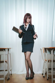 [Photo de cosplay] Cute Miss Sister Honey Juicy Cat Qiu - Enseignant Enseignant