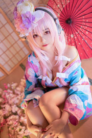 [Photo de cosplay] Mignonne Miss Sister Honey Cat Qiu - Soniko Kimono