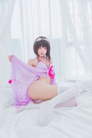 Sakura Momoko "(Megumi Kato) Váy ngủ" [Lori COS]
