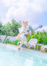 [Cosplay写真] 萌宠博主yui金鱼 - 空泳装