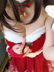 [Net Red COS] Jolie fille sauce yeux gros diable w - Père Noël