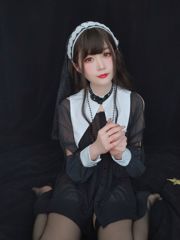 [ภาพถ่าย COSER คนดังทางอินเทอร์เน็ต] Miss Coser Baiyin - lace nun