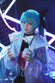 [Foto de cosplay] Blogger de anime Teppanyaki ghost dance w - Auriculares Yaowu miku
