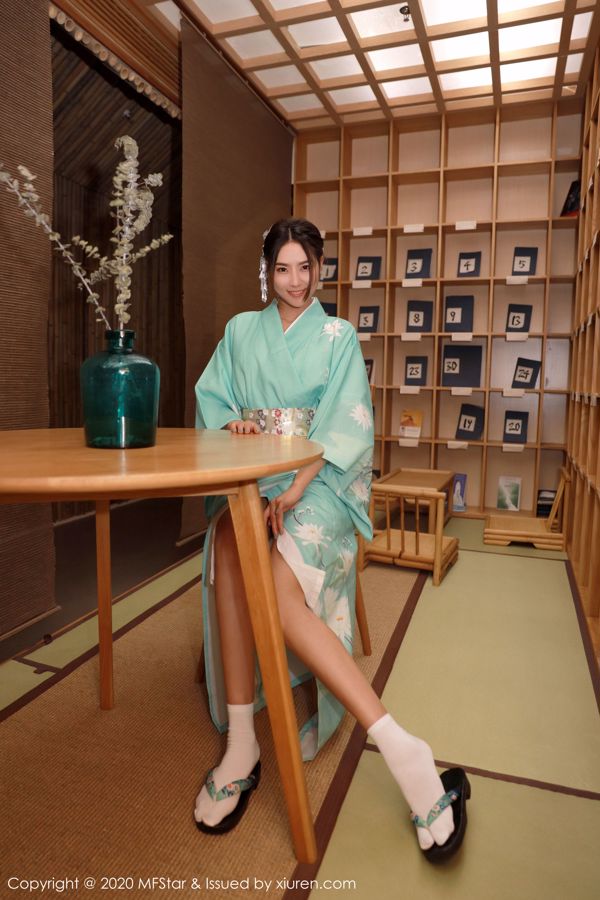 [Model Academy MFStar] Vol.332 Fang Zixuan "El kimono colorido"