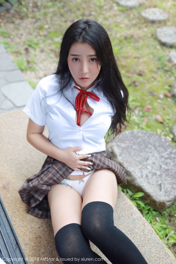 Manuela Maruna "Serie de uniformes de colegialas japonesas" [Model Academy MFStar] Vol.163