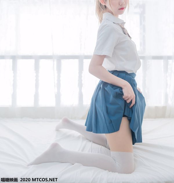 "White Silk JK School Girl" [Miaotang Yinghua] VOL.121