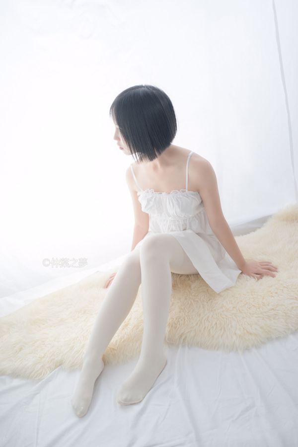 "Falda de cabestrillo blanca inocente" [Qing Lan Yinghua] Grand.001