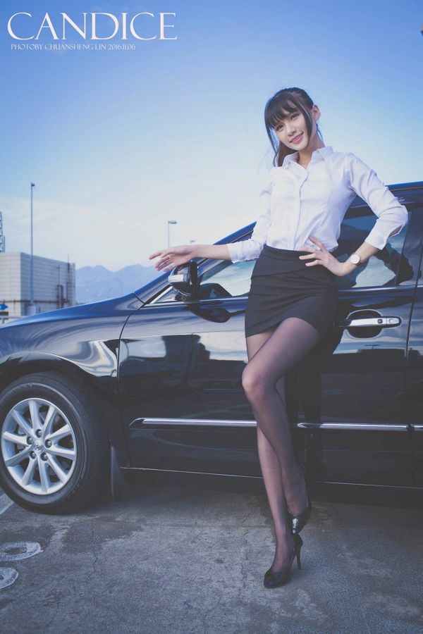 [Taiwan tender model] Cai Yixin Candice "Outside the Car"