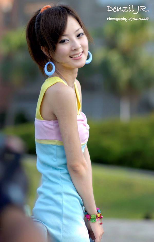 Taiwán Fruit MM "Lovely Fruit con Barbie Attire" vestido de tirantes de la serie