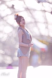 台湾の女神エイビー・デュ・ケウェイ「スリングショーツシリーズ」小さくて新鮮で美しい屋外ショット