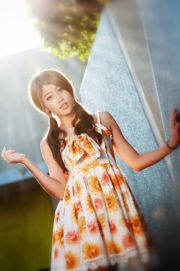 Photo collection of Taiwanese beauty Lin Zhenyi YUNA "Sunshine Street Shooting"