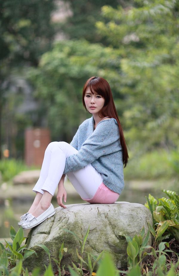 Taiwan beauty NAOMI Lin Fanyun + Mi Er photo collection