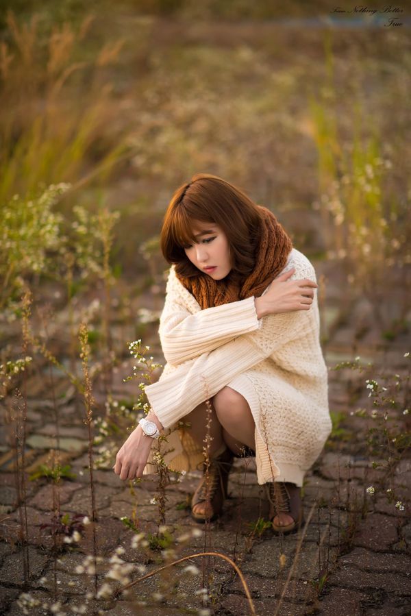 Li Eun-hye, une fille coréenne innocente, "Sunset" est magnifique