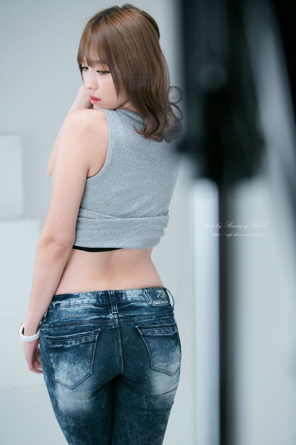 [Diosa coreana] Li Eun-hye "Skinny Jeans" 2 Fotografía