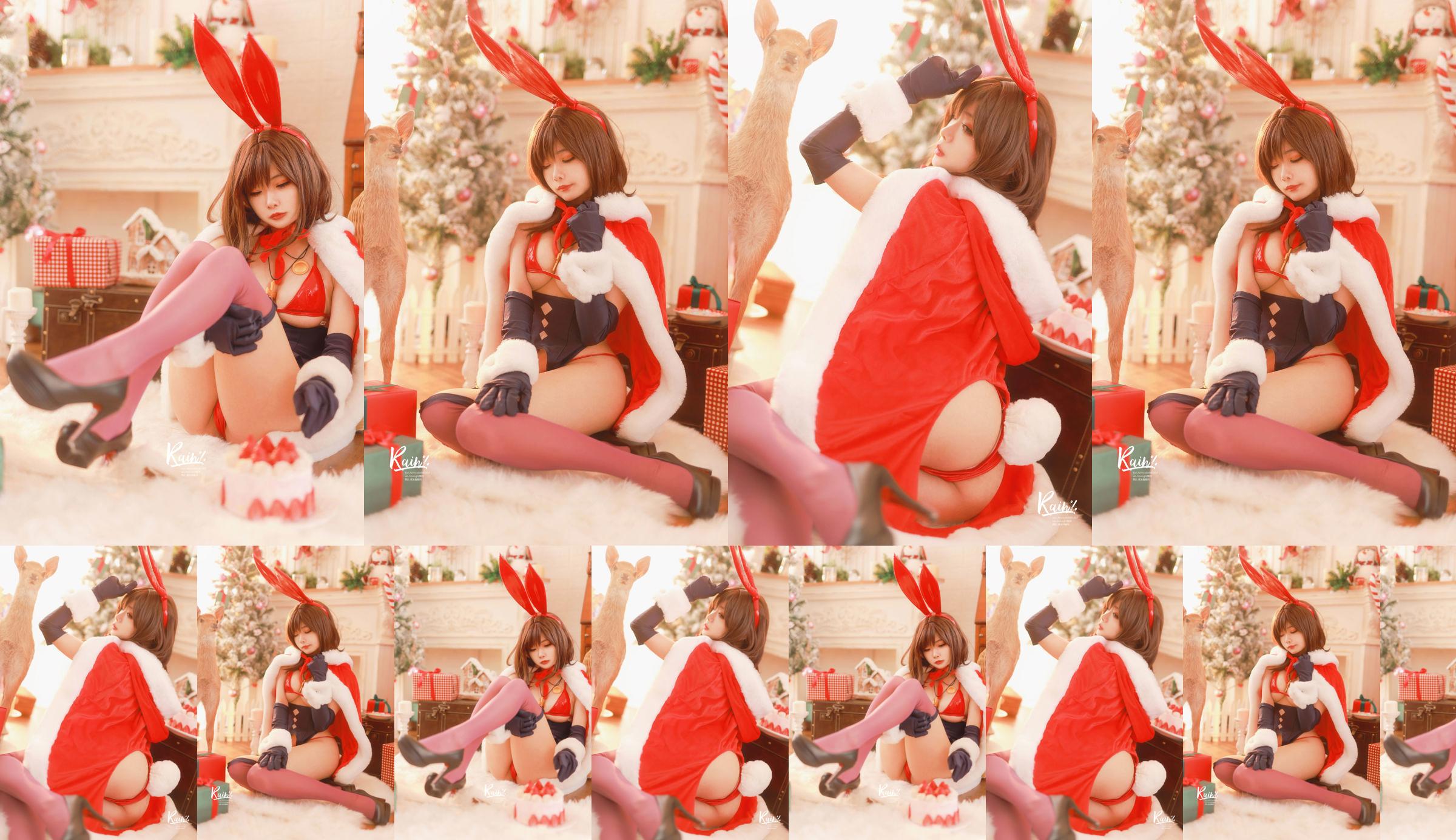 [Net Red COSER Photo] Аниме-блогер Rainight 魈雨-Christmas Rabbit No.e1dedd Страница 5