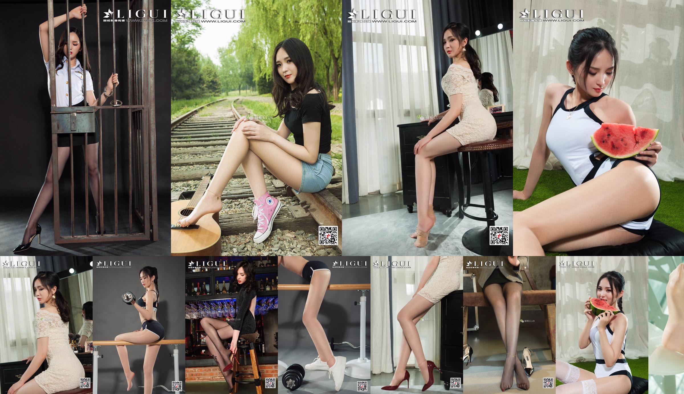 Modelo de perna Xiao Ge "A Rainha da Seda Negra" [Ligui Ligui] No.7b6ef6 Página 1