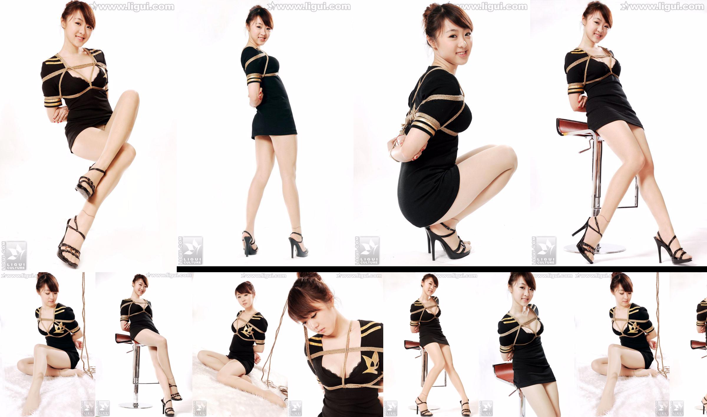 Modello Tian Peipei "Estetica e dolce tentazione in bundle" [丽 柜 美 ​​束 LiGui] Belle gambe e foto di piedi di giada No.c890dd Pagina 14
