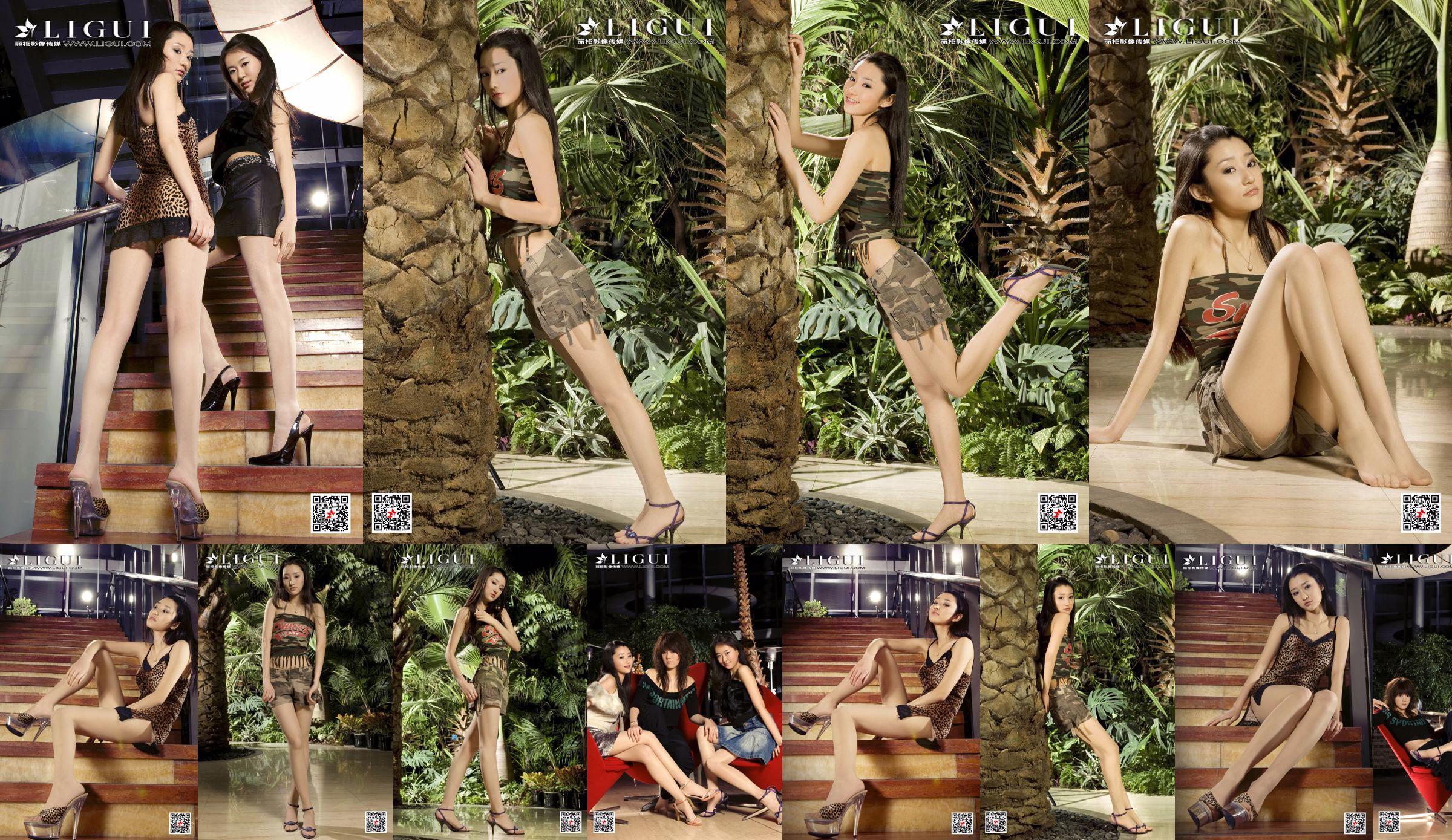 Modelo Sun Yi "Camouflage Girl" [丽 柜 Ligui] Network Beauty No.b37d3e Página 1