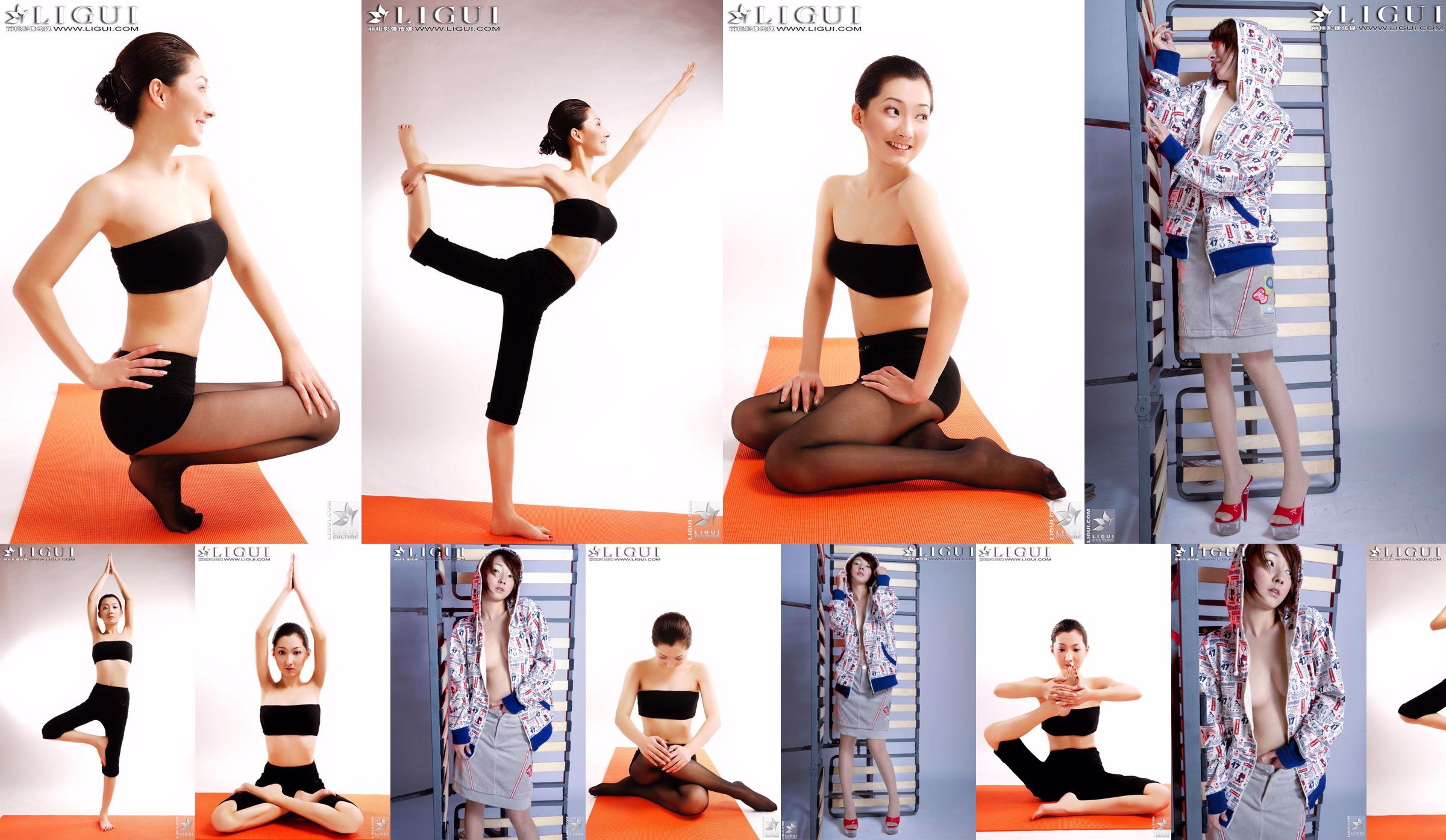 Model Kelly "Meisje in sportkleding" [丽 柜 LiGui] Mooie benen en Jade Foot Photo Picture No.21fada Pagina 6