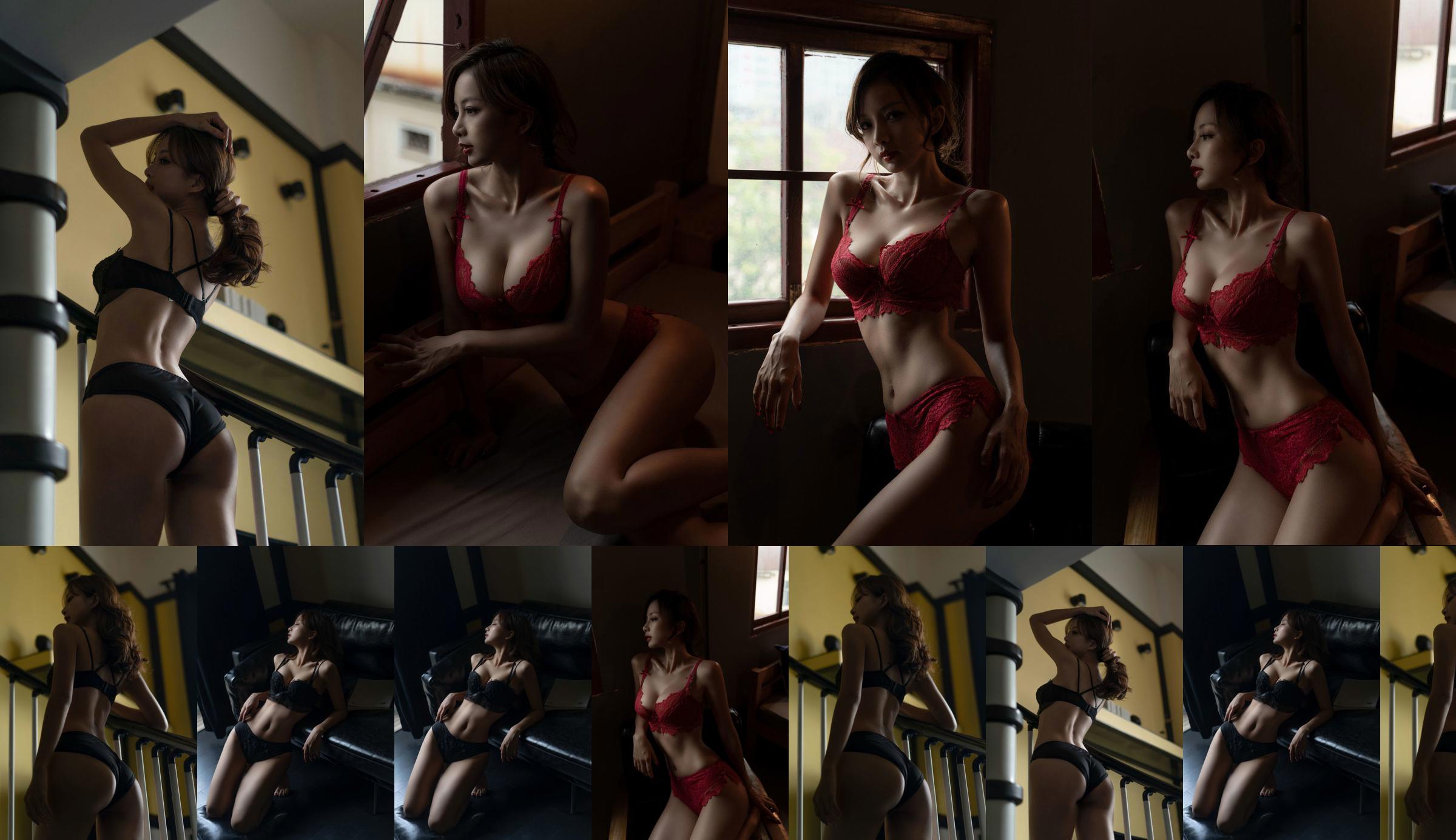 [Net Red COER Photo] Nicole Satsuki - Roupa íntima preta No.b457b7 Página 4