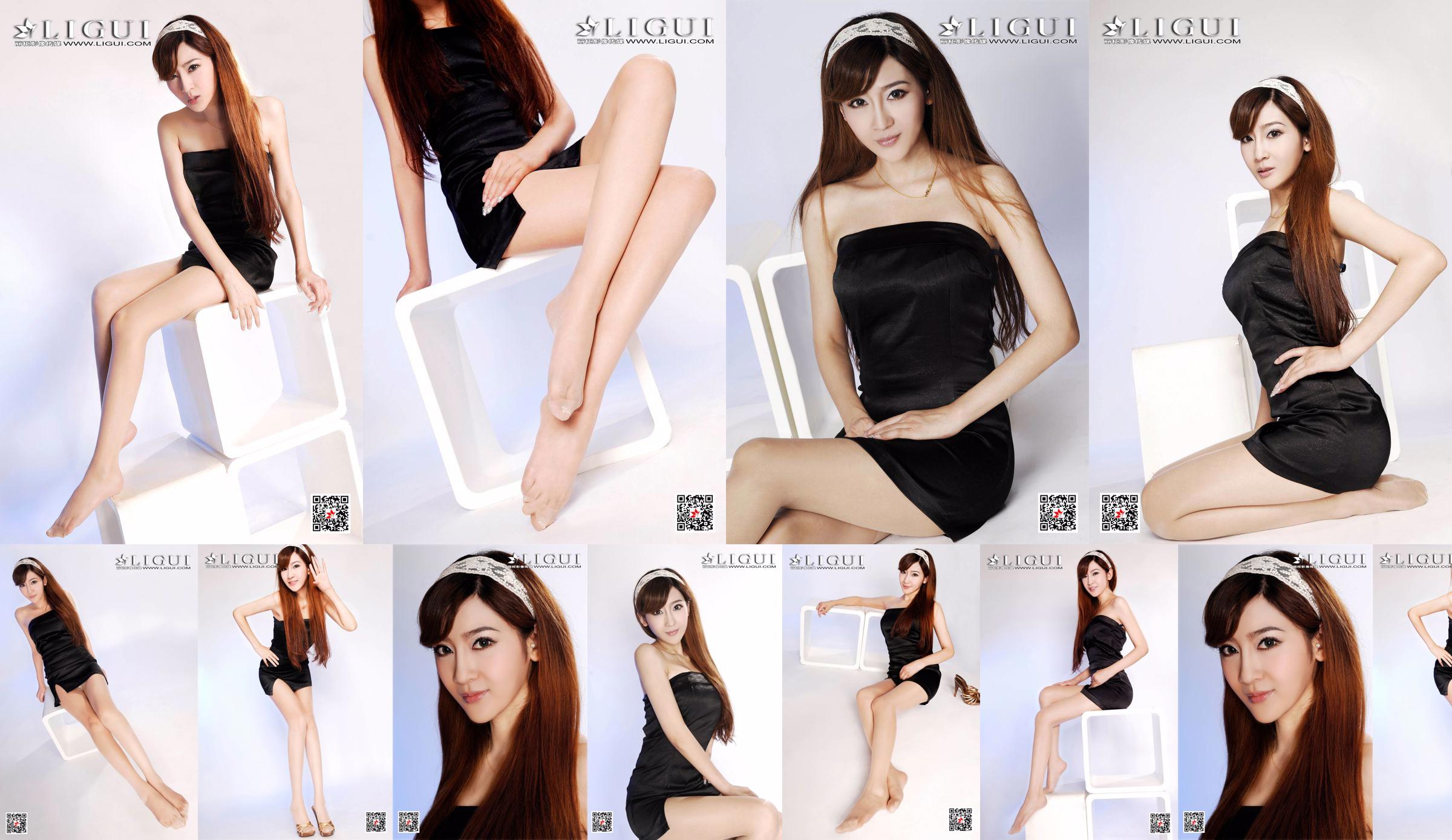 Model Liu Weiwei „Beautiful Legs and Jade Feet” [丽 柜 Ligui] No.d4b7b1 Strona 10
