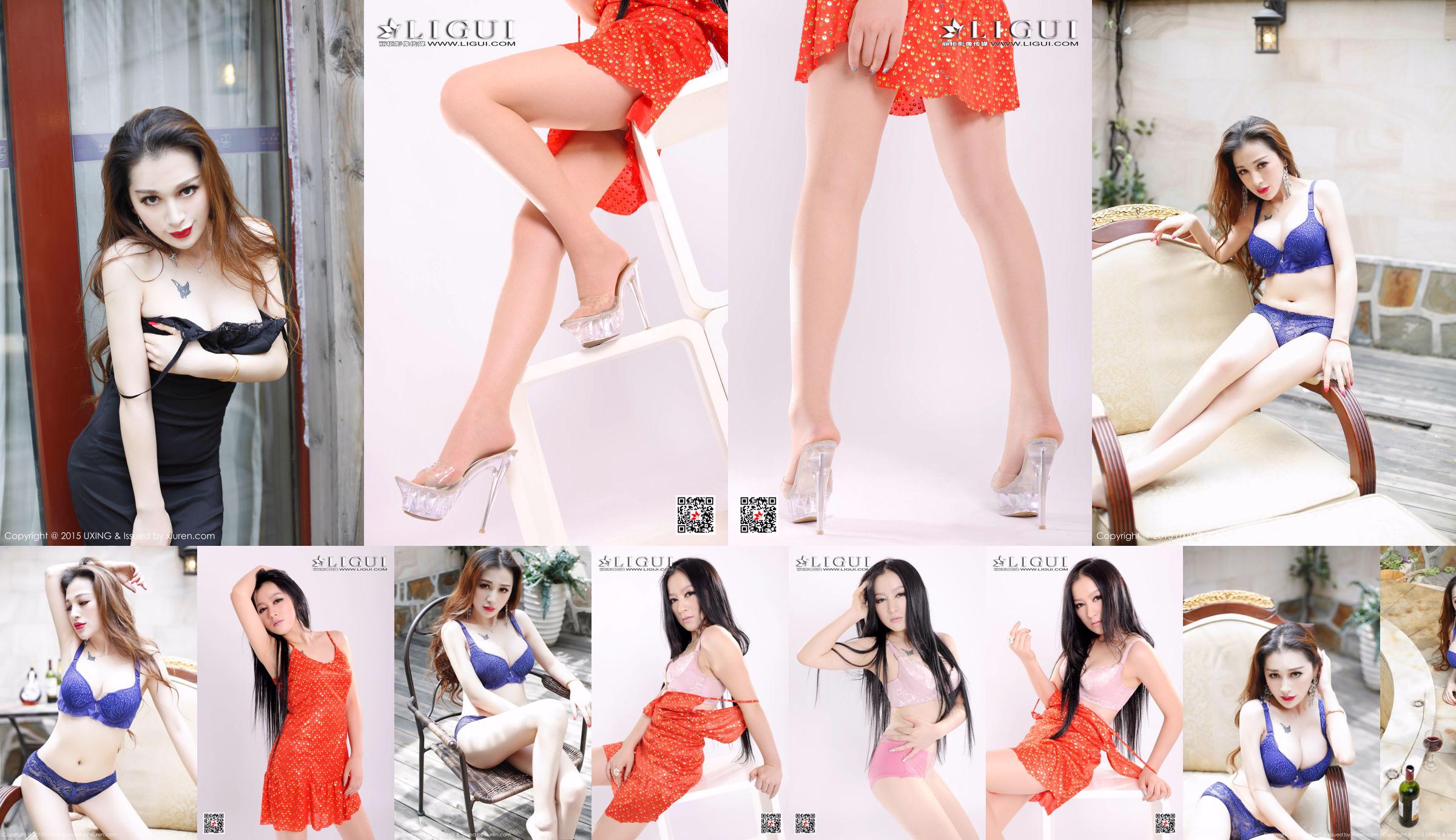 Model Shen Lu "High Heels, Beautiful Legs and Jade Feet" [Ligui Ligui] No.afdb9c Page 54
